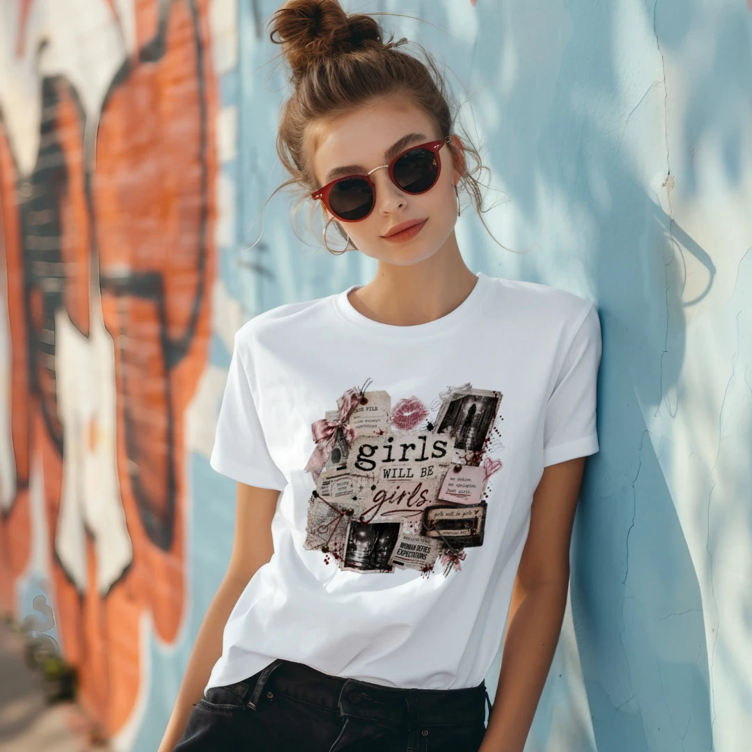 Girls will be girls pink